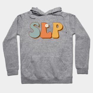 Speech Pathologist Vintage Retro SLP Hoodie